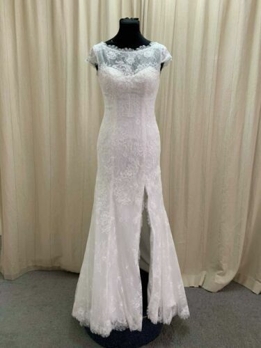Robe Alice + Olivia 'Hollis' Dentelle Dos - Taille 8 - Manches Courtes - Neuve Avec étiquettes