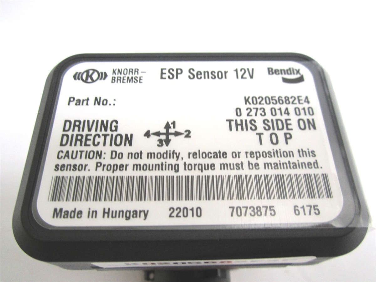 K048055 NEW BENDIX YAW RATE SENSOR YAS-70X K226640 3901193C1 12V  