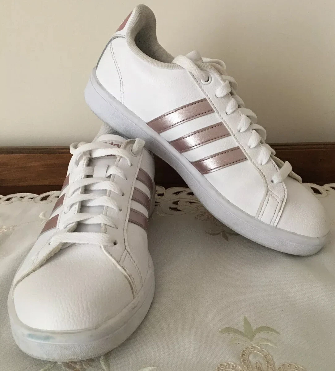 Adidas Cloudfoam Advantage Sneakers B42133 Casual Comfort Shoes Women's  Size 7.5 | eBay