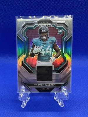 Travon Walker 2022 Prizm Premier Jersey Patch Rookie RC PJ-TW JAGUARS
