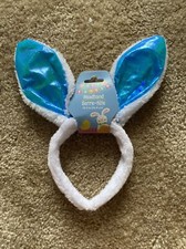 Easter Bunny Ears Blue Head Band