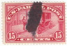 Scott #Q7 - 15c Carmine Rose - Parcel Post - Used -SCV - $13.50