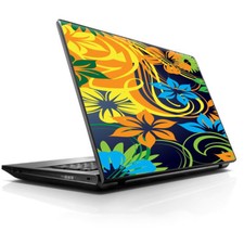 Laptop Notebook Universal Skin Decal Fits 13.3" to 16" / Tropical Flowers