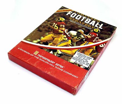COMPUTER FOOTBALL STRATEGY von Avalon Hill für Atari 400, 800 und TRS 80 C64