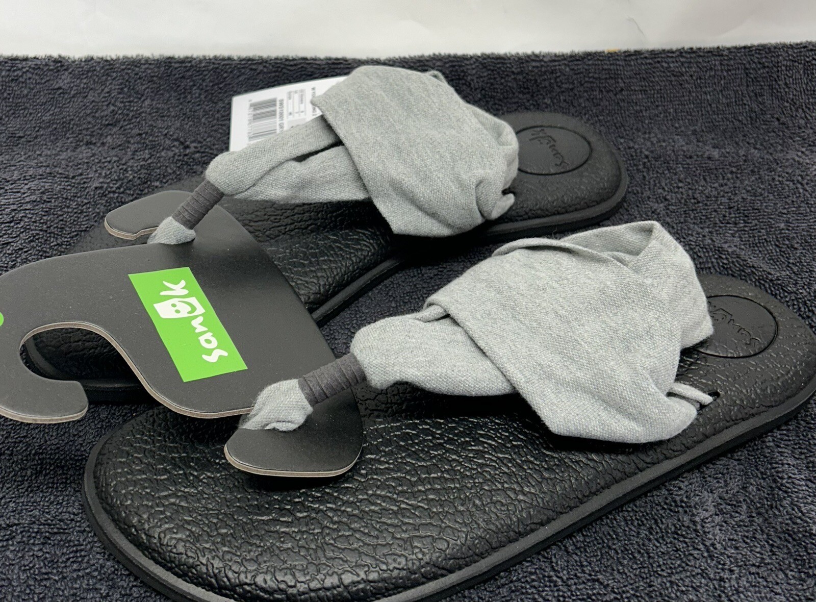 APL Sandali donna Sanuk Yoga Sling 2 taglia 8 grigio punta aperta