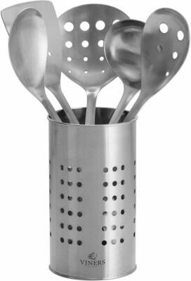 Viners Everyday Edelstahl rostbeständiges Utensil-Set 5-teilig - SIlver