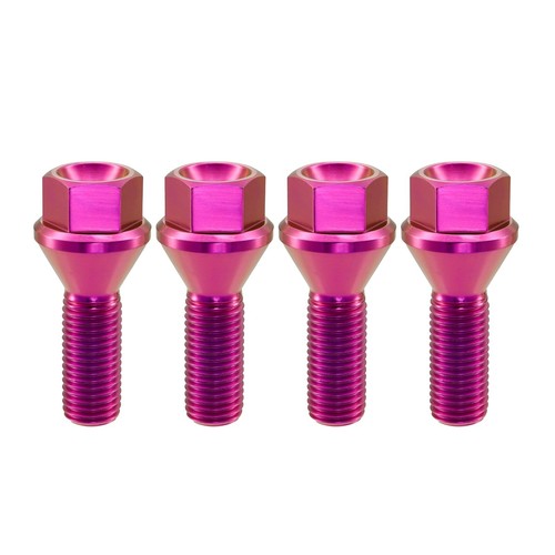 Rison Titanium Lug Bolts GR5 Titanium Wheel Lug Bolt for BMW M12/M14 Bolt 20PCS - Picture 69 of 83
