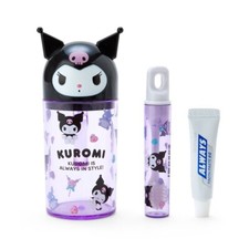 KUROMI My Melody Toothbrush set with cup Sanrio Original Kawaii 2024 ZJP