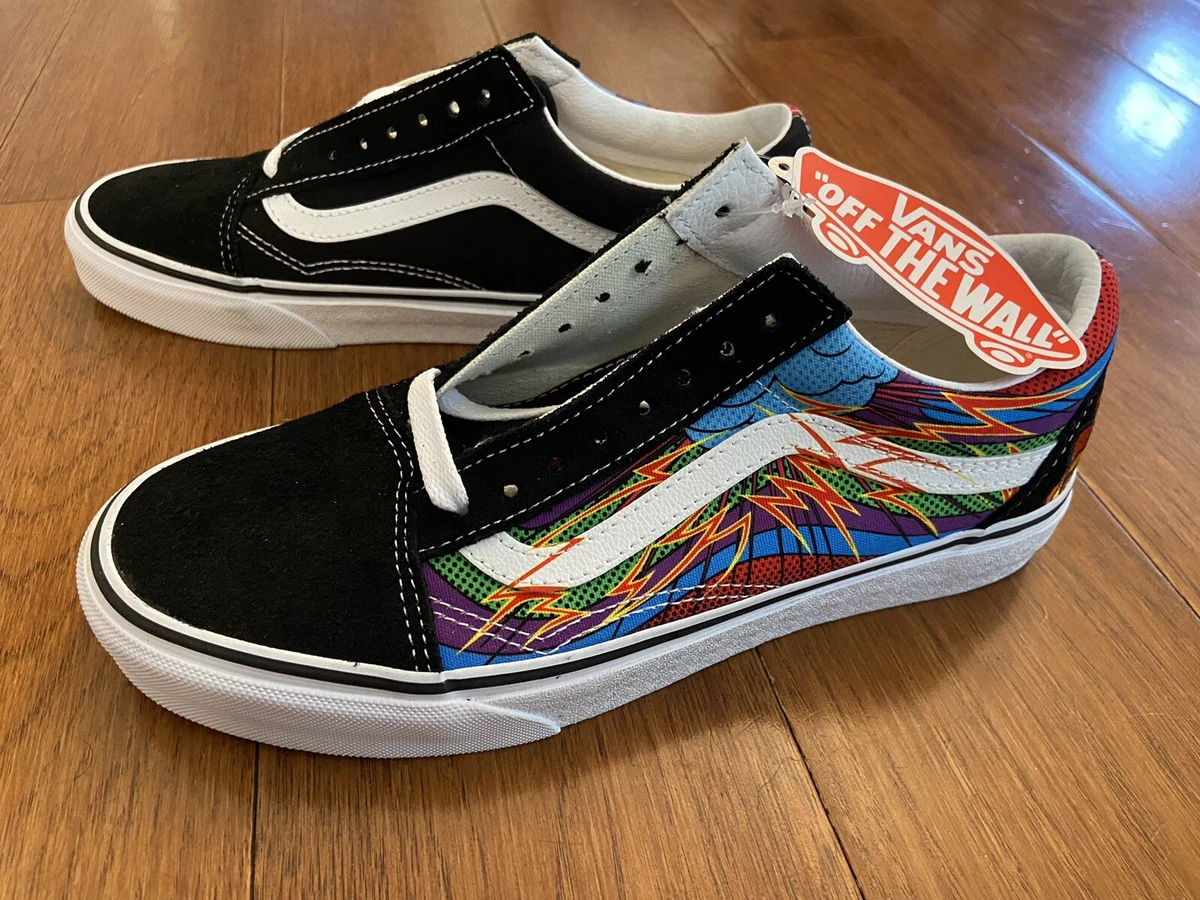 Vans Old Skool Brainworks Black Multi Men s Size 7 Women s Size