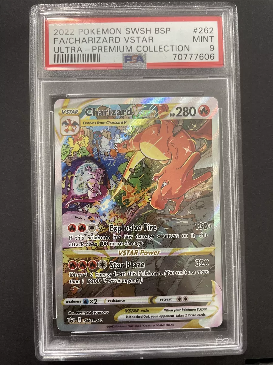 Charizard VSTAR SWSH262 Ultra Premium Collection PSA 9 Mint