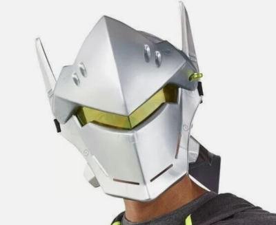 オーバーウォッチ　ゲンジ　キャラクターのマスク Overwatch Genji Roleplay Mask with Flip-Up Visor & Head Wrap