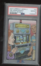 2023 Cardsmiths Currency ONE ARMED BANDIT Crystal Sparkle PSA 10 GEM MINT #10