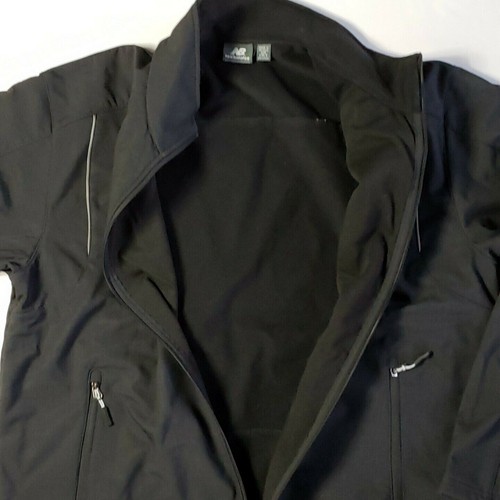 New Balance Jacket Coat Men's Black Size Large Tall Midweight New - Picture 8 of 8