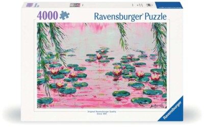 Ravensburger Puzzle 12001420 Rosafarbene Seerosen 4000 Teile 17+