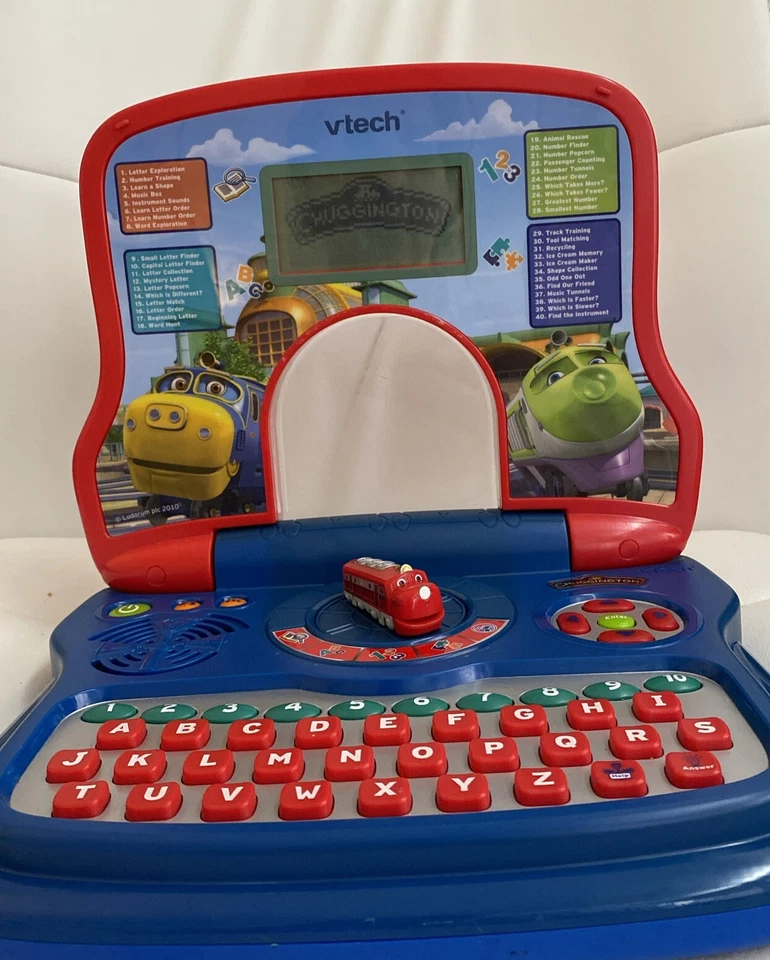 Vtech Chuggington Traintastic Laptop 2010 Works Train Educational RARE!! - Image 4 of 4