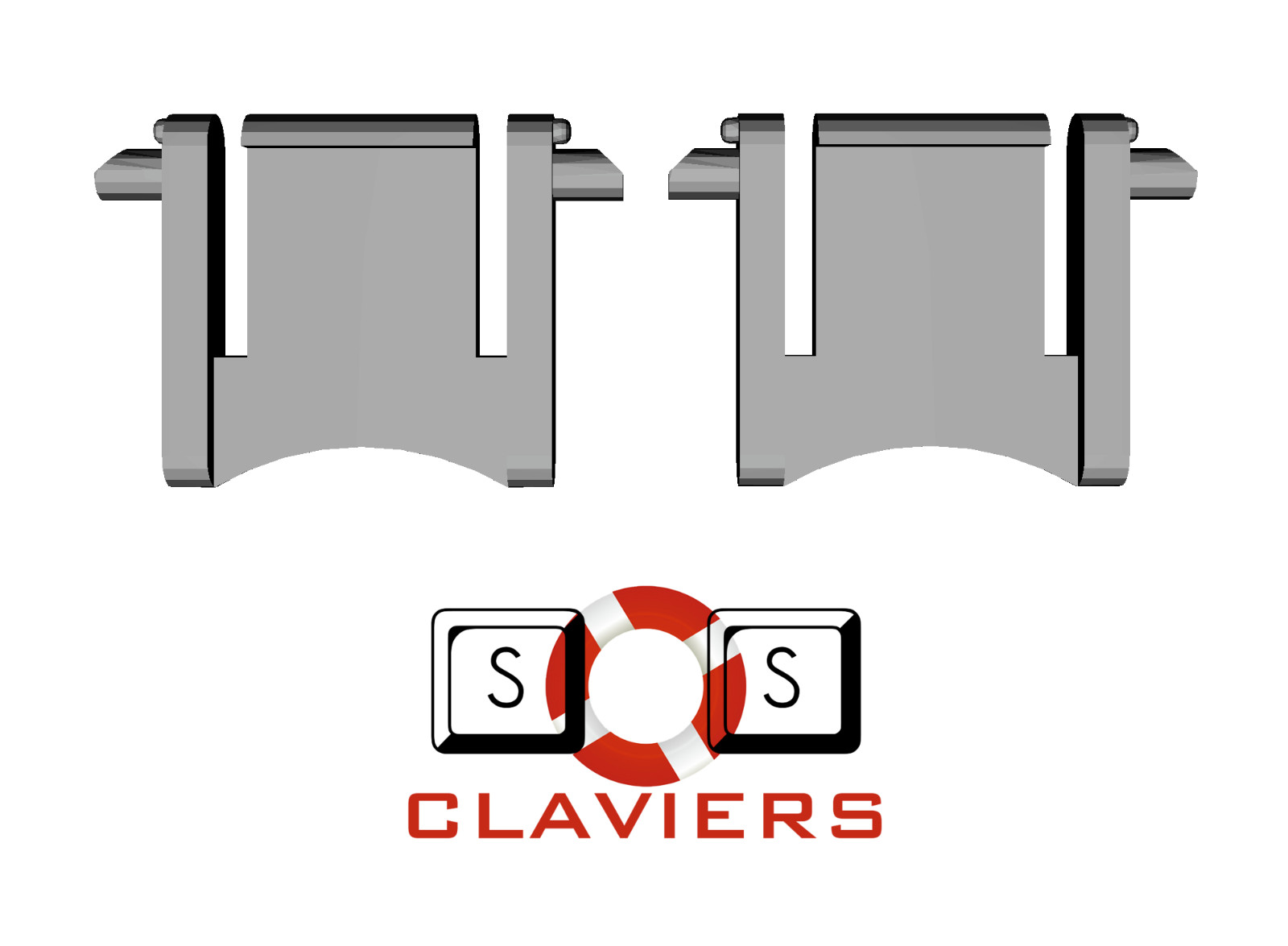 Replacement Feet for Razer Lycosa / Razer Arctosa Keyboard