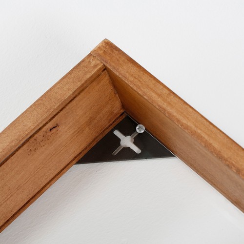 Brochure Display Stand Wall Mounting Double Sided Wooden Magazine Rack Holder - Imagen 11 de 75