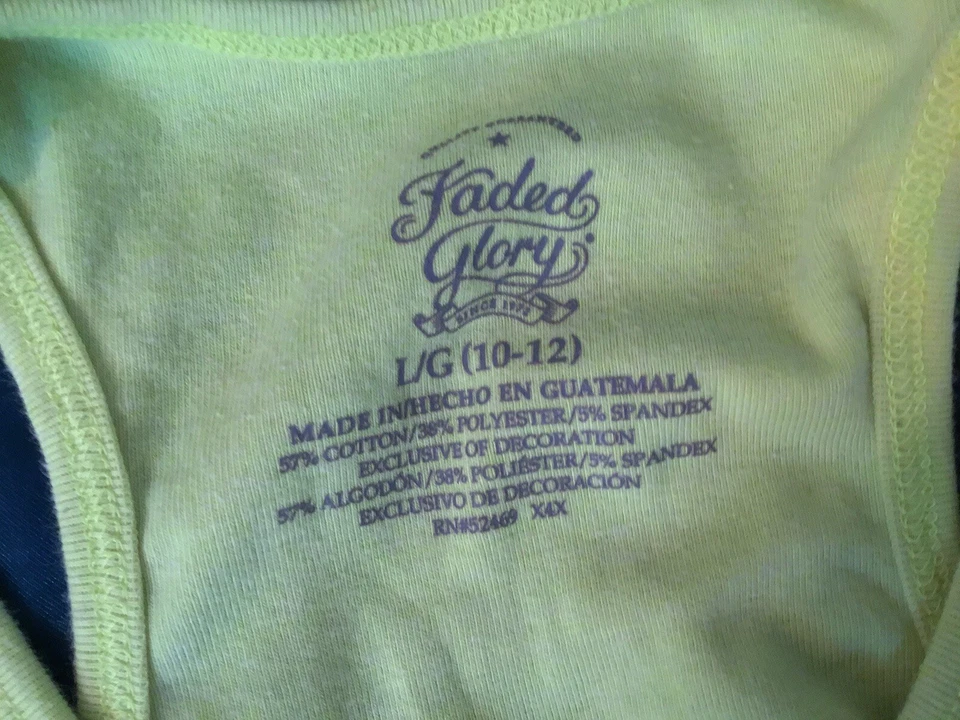 camisa fade glory niñas Foto 4 de 4