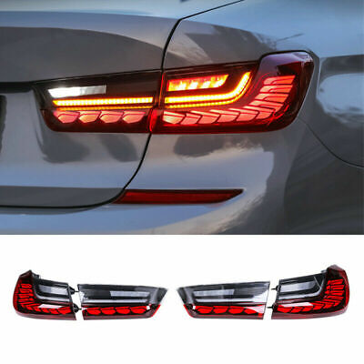 Tail lights For BMW G20 G80 M3 3 Series Sedan 2019 2020 2021 Red LED Rear Lamp | eBay
