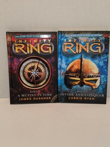 Lot of 2 Infinity Ring Series Books 1 & 2 with Inserts History | eBay