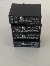 Lot Of 4 OPTO 22 G4 OAC5A Output Logic Module, 240VAC, 5 Volt