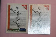 GROVER ALEXANDER LOT OF 2 2021 DIAMOND KINGS ARTIST'S PROOF & BASE #21 PHILLIES