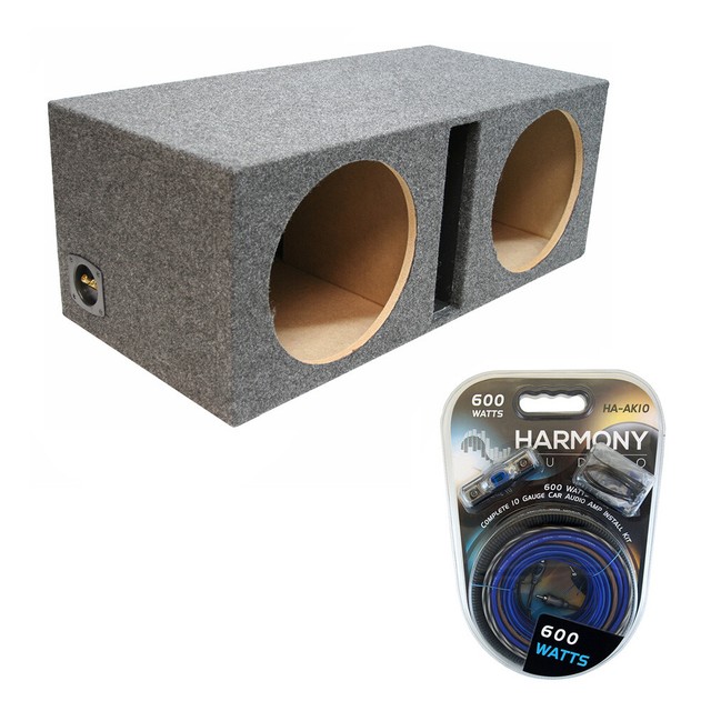 Custom Chevy Camaro 8292 Coupe Dual 12" Car Subwoofer Box Sub