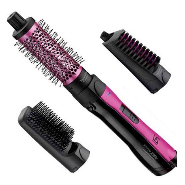 VIDAL SASSOON 3 in 1 Volume Air Styler Ceramic Hot Hair Brush eBay