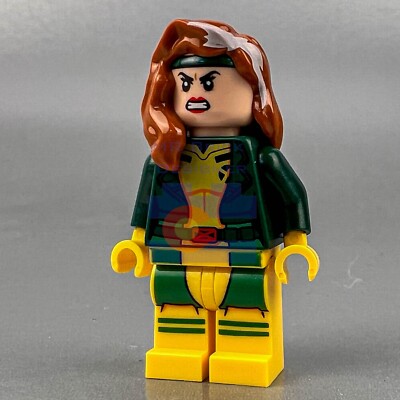 NEW Rogue LEGO Marvel X-men Minifigure Mutants 76281 Anna Marie