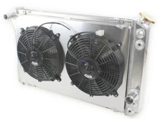 4-Row Radiator Electric Fan For 1982-1992 85 Chevy Camaro Z28 Firebird 5.0L 5.7L