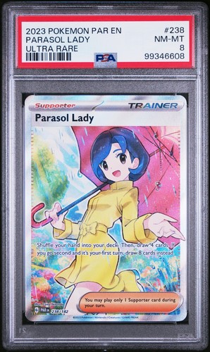Parasol Lady graded PSA 8 for sale on eBay