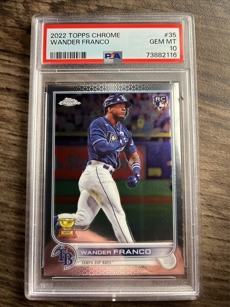 2022 Topps Chrome Wander Franco RC Rookie #35 PSA 10