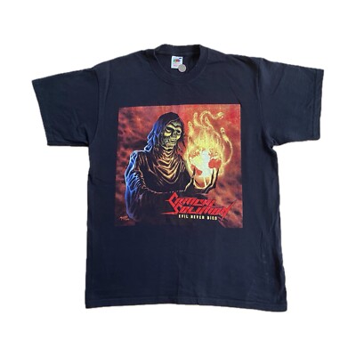 Critical Solution - Evil Never Dies T-Shirt Gr. L. Heavy Metal Thrash