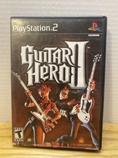 Guitar Hero II PlayStation 2 PS2 Black Label Game CIB TESTED&WORKING