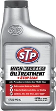  High Mileage Oil Treatment + Stop Leak - 15 Fl Oz