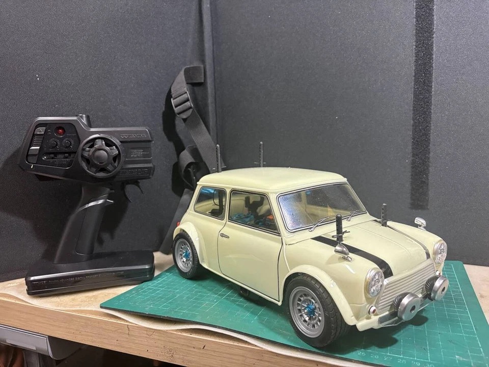 Tamiya 1/10 RC M-05 PRO Limited Azul Mini Cooper Racing Street Body RC Car Set - Imagen 2 de 4