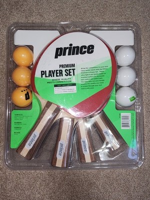 Prince Premium 4-Player Table Tennis Paddle Set Ping Pong Kit 4 Players NEW