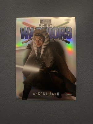 Topps Star Wars Finest 2023 Karte FW-10 Ahsoka Tano - Insert Card - Refractor