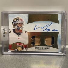 2021 UPPER DECK THE CUP SPENCER KNIGHT HONORABLE NUMBERS ROOKIES PATCH AUTO /30