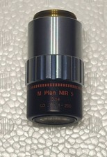 Mitutoyo M Plan Apo NIR 5X Objective 0.14 NA f=200 NA 0.14 from japan Used