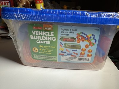 Lakeshore Learning Vehicle Building Center Toy, Stem, Educational, Fun! Sealed!