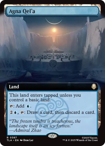 Agna Qel'a (Extended Art) #387 Foil - Avatar: The Last Airbender