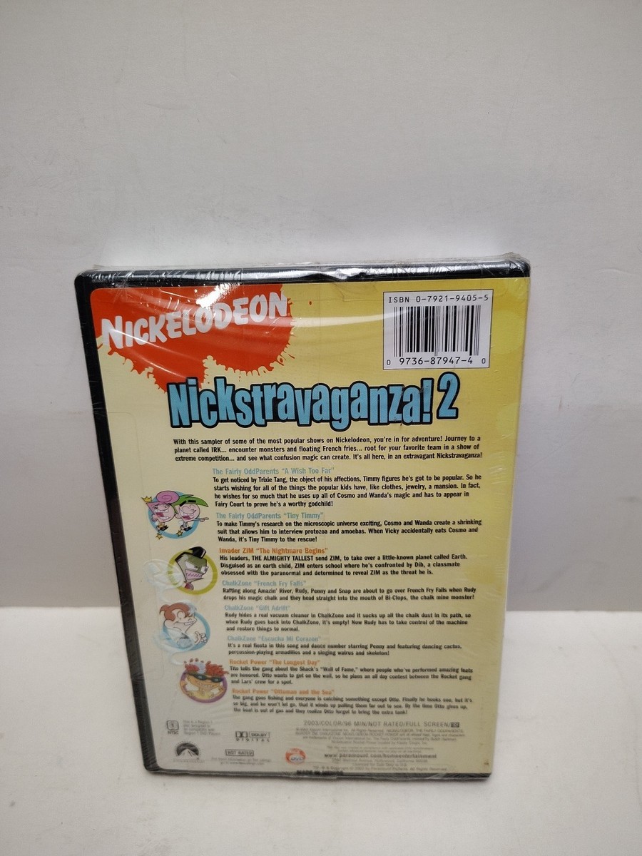 Nickelodeon NICKSTAVAGANZA! 2 DVD NEW SEALED 2003 Odd Parents ZIM
