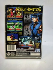 Battle Monsters (Sega Saturn, 1996) cib hinges intact  SEE DESCRIPTION