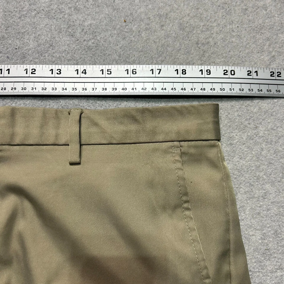 Pantalones Cortos de Golf Greg Norman Tasso Elba Para Hombre 36 Caqui 10" Rendimiento Elastizados Foto 4 de 4