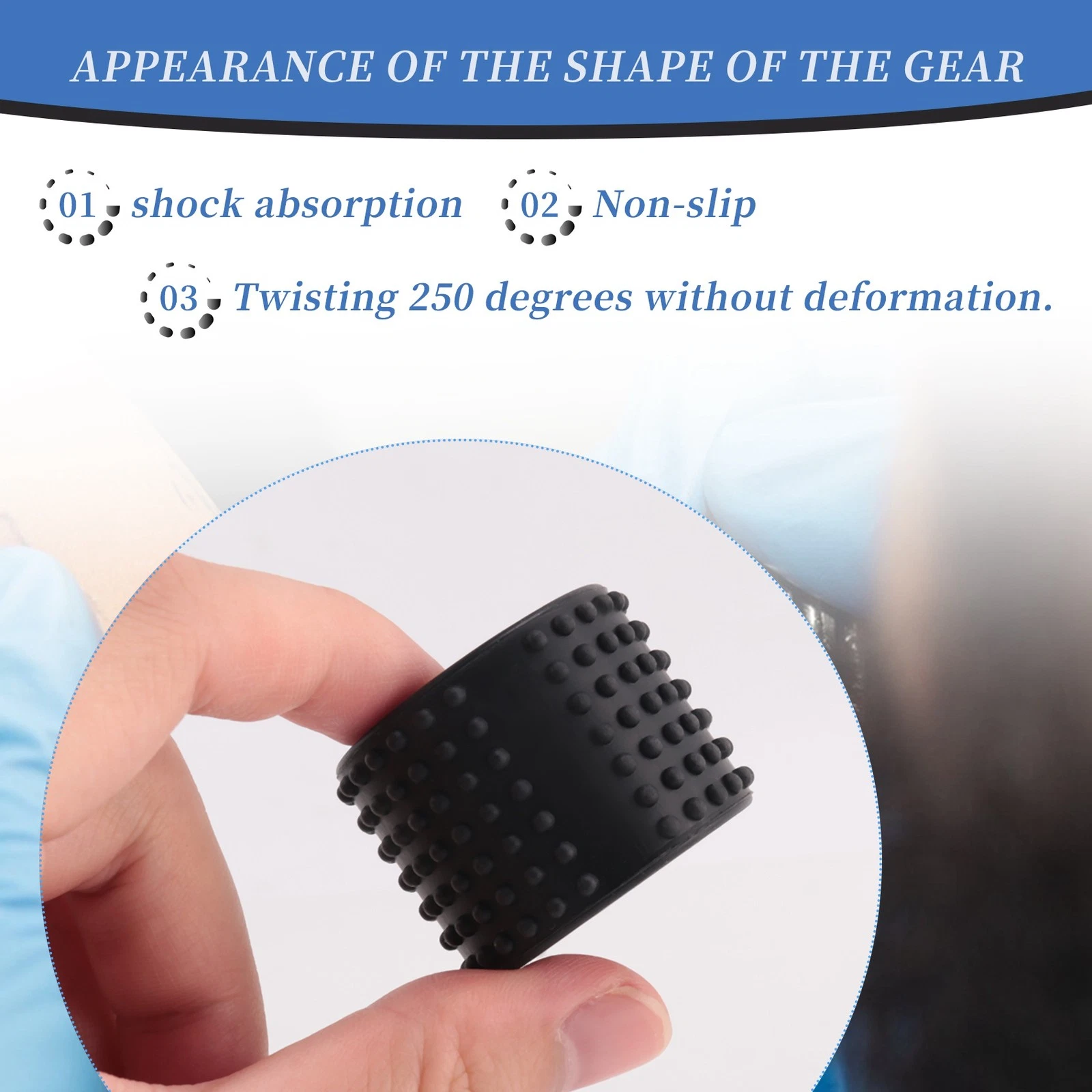 Tattoo Supply Food Grade Silicone Tattoo Grip Cover Dia 25xH30mm for Tattoo8193 image 4