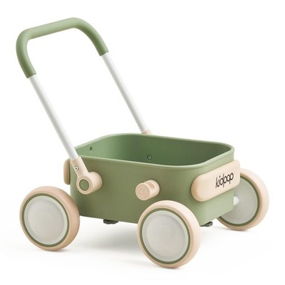 PULA Baby Push Walker with Wheels Wagon for First Learner Baby Toys 6-12 Mont...