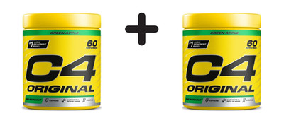 2 x Cellucor C4 Original (60 serv) Green Apple (83,27 EUR/kg)