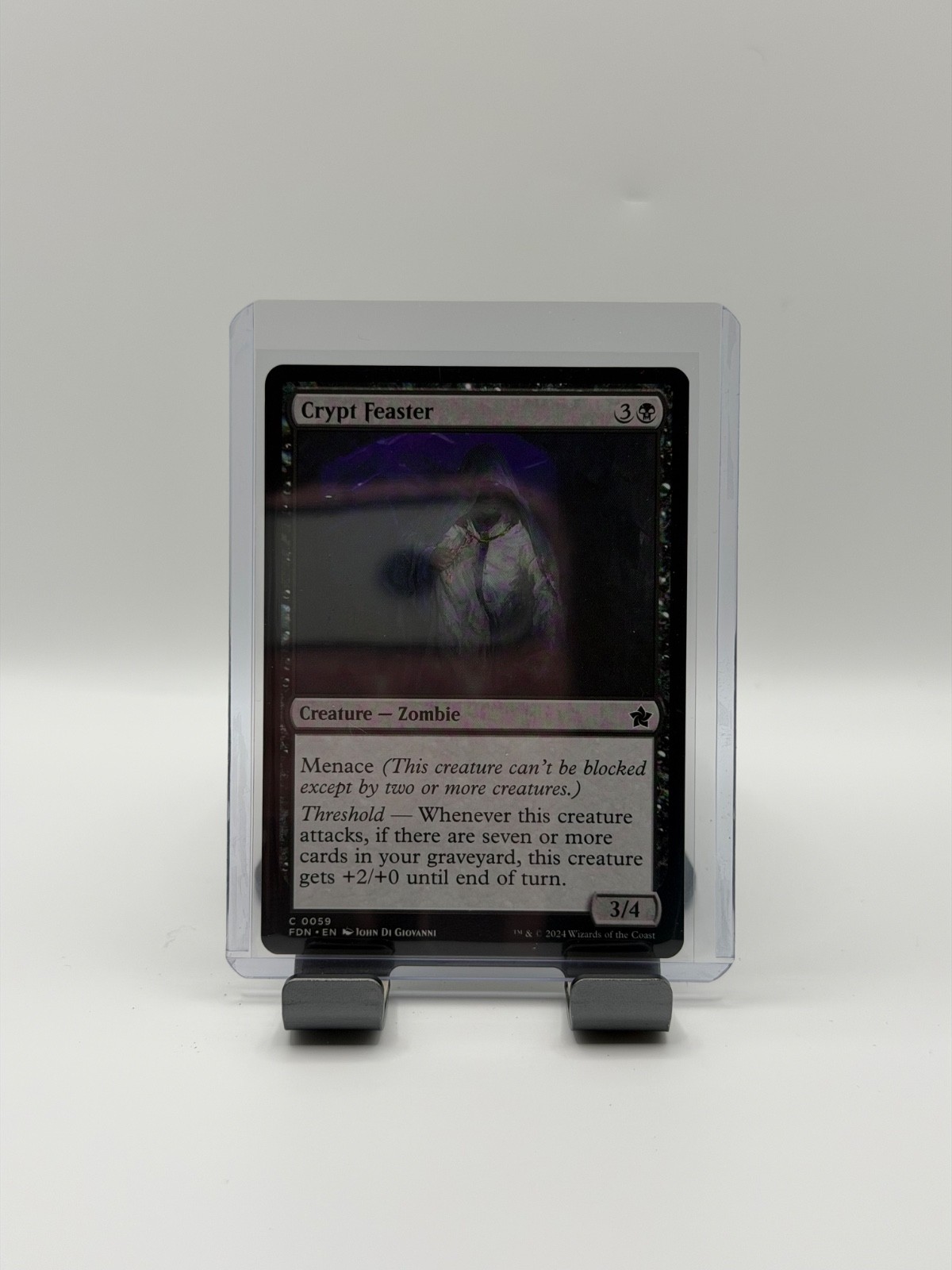 MTG, Crypt Feaster 59 Foundations Regular