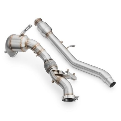 Downpipe für VW Arteon 2.0 TSI mit EURO 6 Katalysator und Schalldämpfer